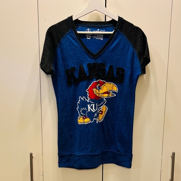 Women's KU T-Shirt - Picture 5 of 6